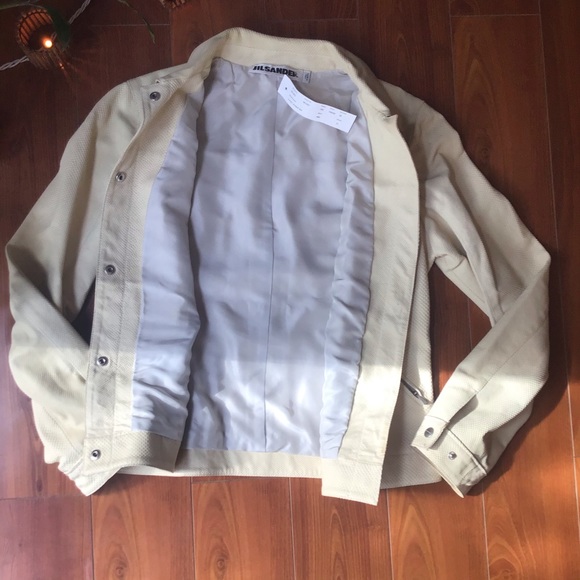 Jil Sander leather jacket NWT - Picture 5 of 12